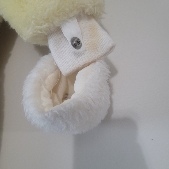 Vintage Yellow and white baby bear snowsuit 18-24months made in Canada - Picture 5 of 16